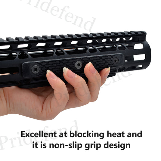 Pridefend M-lok Rail Cover, Cover for Single Picatinny Rail, Grip Cover Panel, Gun Stock Accessories