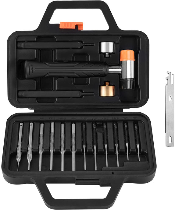 18-Pieces Hammer and pin punch set BCG Cleaning Scraper