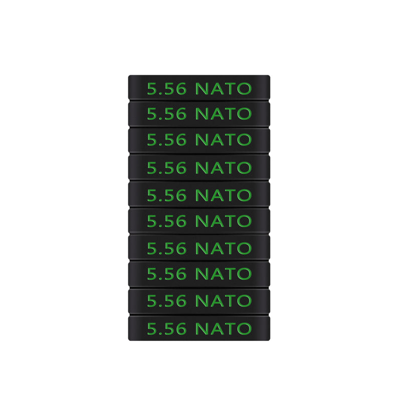 Load image into Gallery viewer, 5.56 Magazine Marking Bands 10 Pack 556 NATO Mag Bands 5.56×45mm
