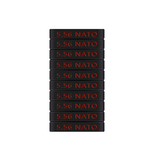 5.56 Magazine Marking Bands 10 Pack 556 NATO Mag Bands 5.56×45mm