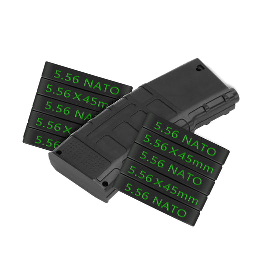 5.56 Magazine Marking Bands 10 Pack 556 NATO Mag Bands 5.56×45mm