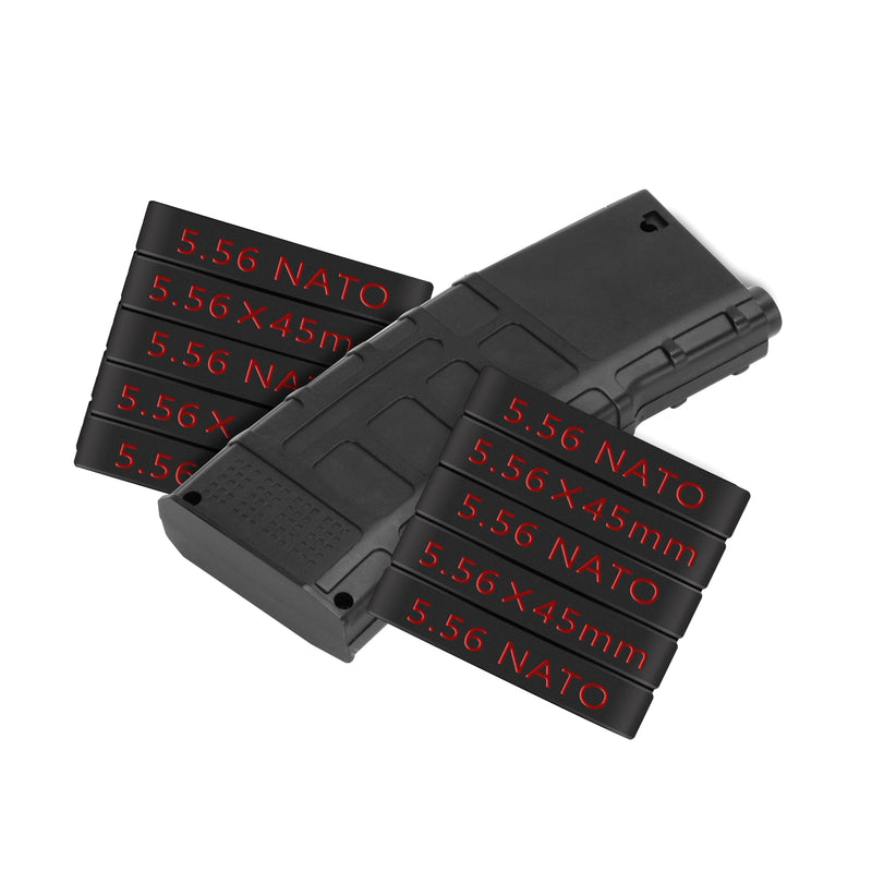 Load image into Gallery viewer, 5.56 Magazine Marking Bands 10 Pack 556 NATO Mag Bands 5.56×45mm

