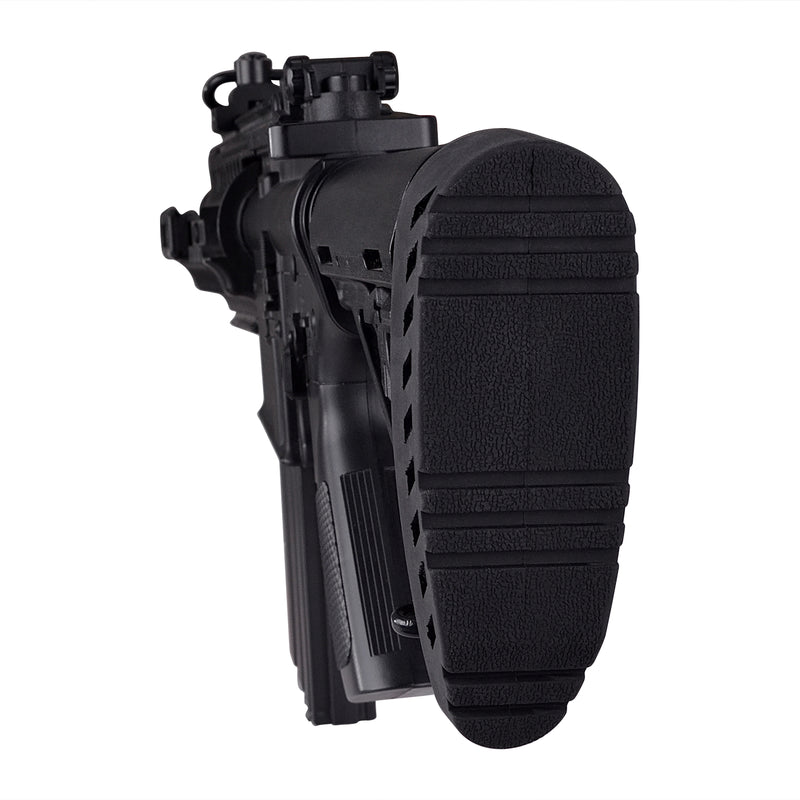 Load image into Gallery viewer, Rubber Combat Butt Pad Non-Slip Recoil Pad for 6 Position Stock
