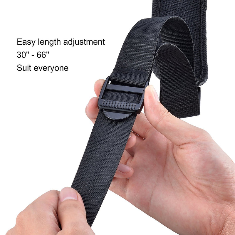 Load image into Gallery viewer, 2 Point Traditional Rifle Sling Gun Strap Length Adjustable Shoulder Pad 1.25 Inch Webbing
