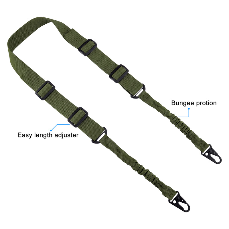 Load image into Gallery viewer, 2 Point Rifle Sling with QD Sling Mount
