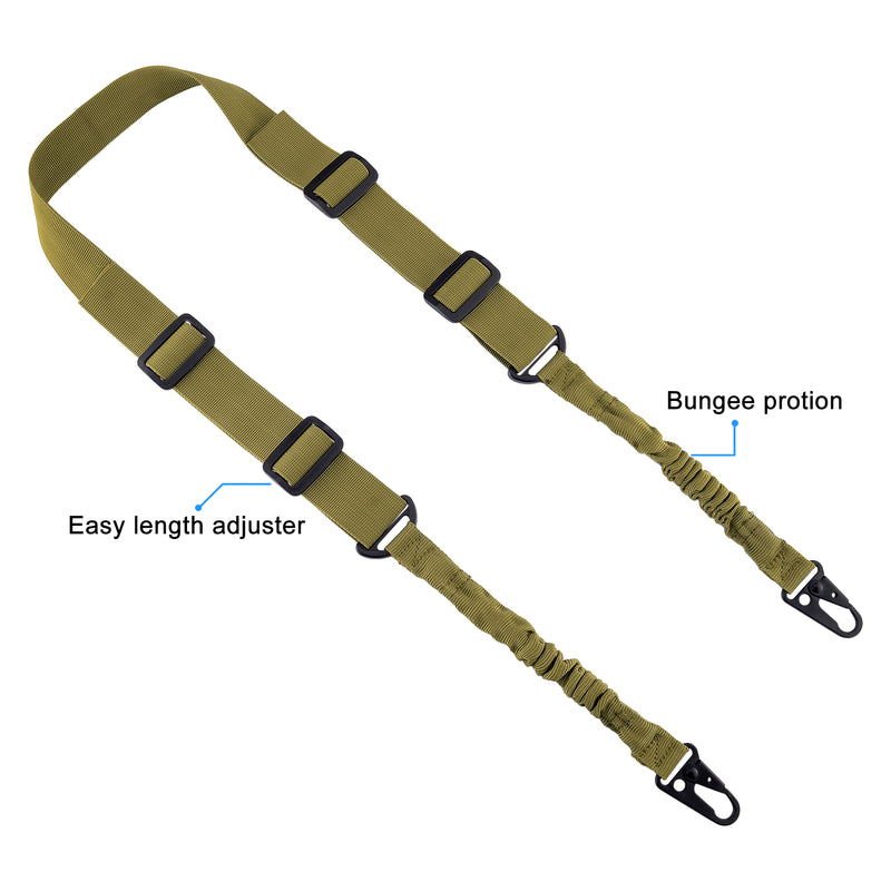 Load image into Gallery viewer, 2 Point Rifle Sling with QD Sling Mount
