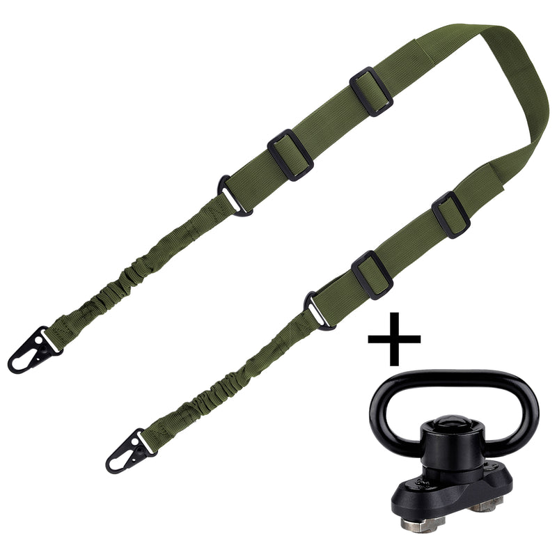 Load image into Gallery viewer, 2 Point Rifle Sling with QD Sling Mount
