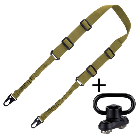 2 Point Rifle Sling with QD Sling Mount