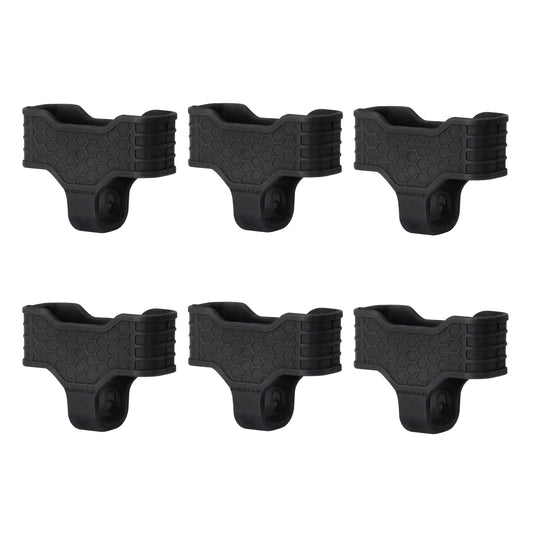 6 Pack 223 Mag Assist Magazine Protector Rubber Black Protector