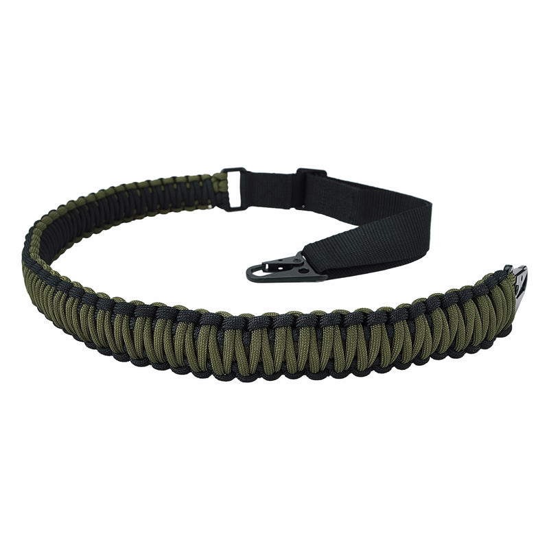 Load image into Gallery viewer, 2 Point Rifle Sling with HK Style Clips Adjustable 550 Paracord Rated

