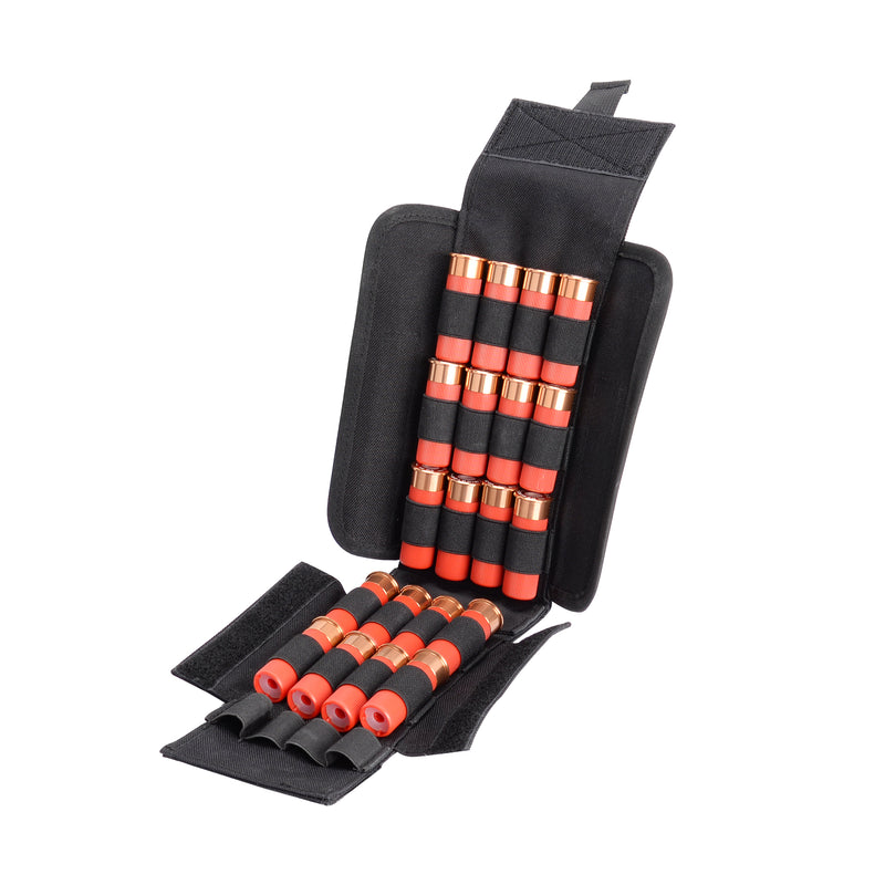 Load image into Gallery viewer, Molle System Shotgun 12 20 Gauge Shell Holder Ammo Case Ammo Pouch 24 Rounds
